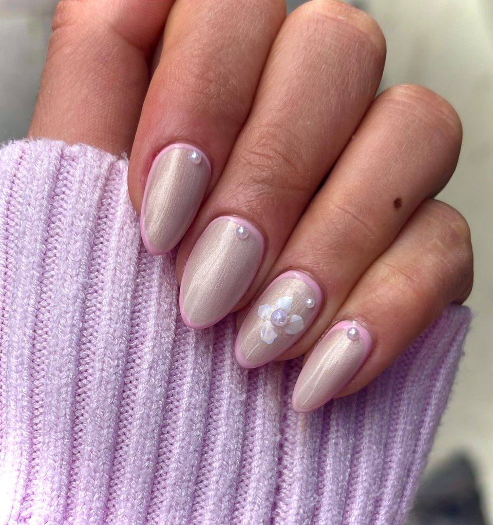 Gel-X Extensions (Full Set) finish created by Mary